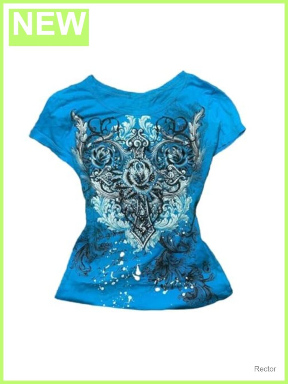 Grunge Graphic Crop Top Y2k Emo Goth Tee Women Short Sleeve Polyester